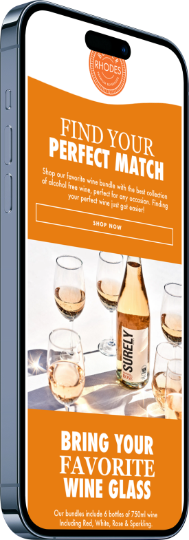 Klaviyo Example email marketing